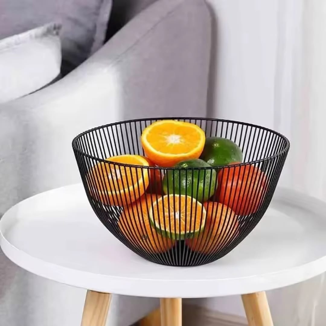 Round Decorative Fruit Basket