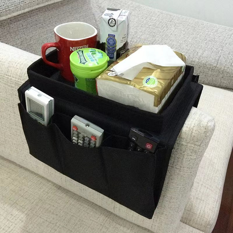 Couch sofa arm rest organizer