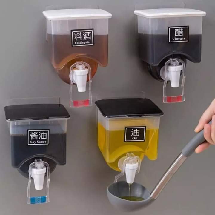 wall mounted 750mL oil /liquids dispenser