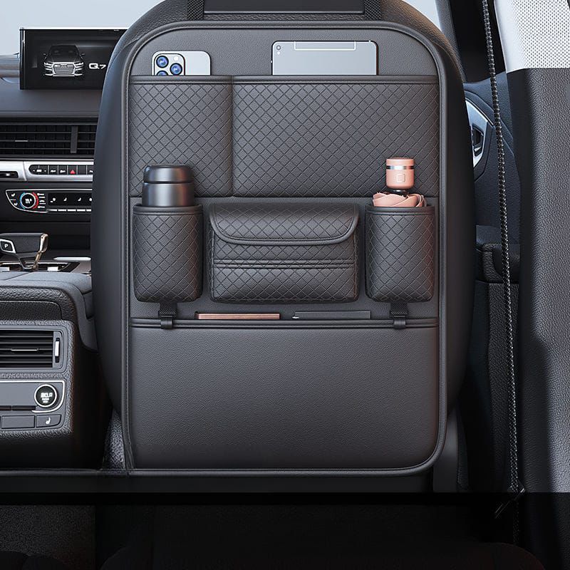 Car back seat organizer