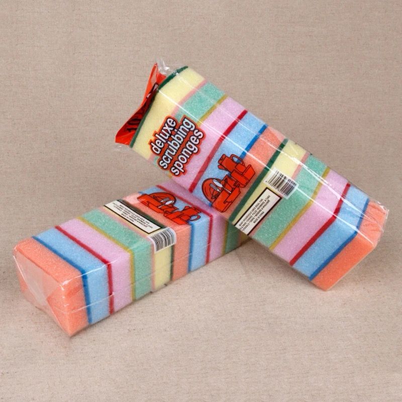 Double Side Dishwashing Sponge