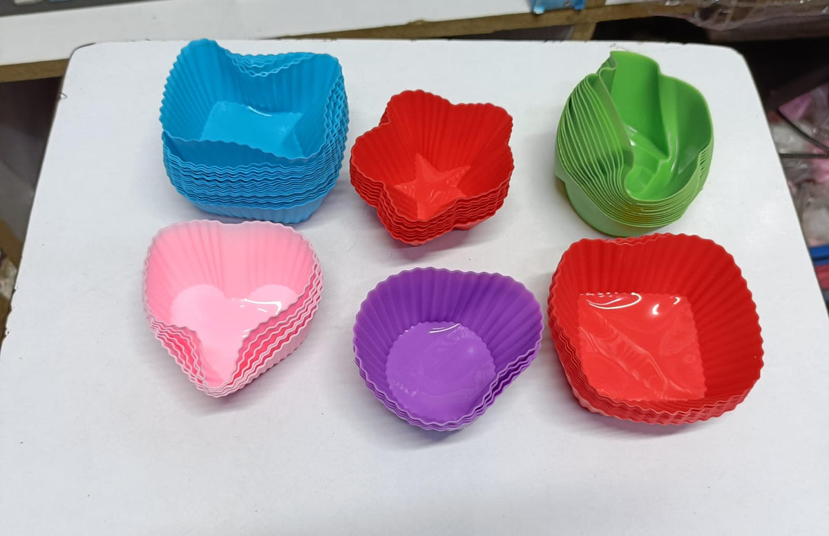 Silicone cup cake mold