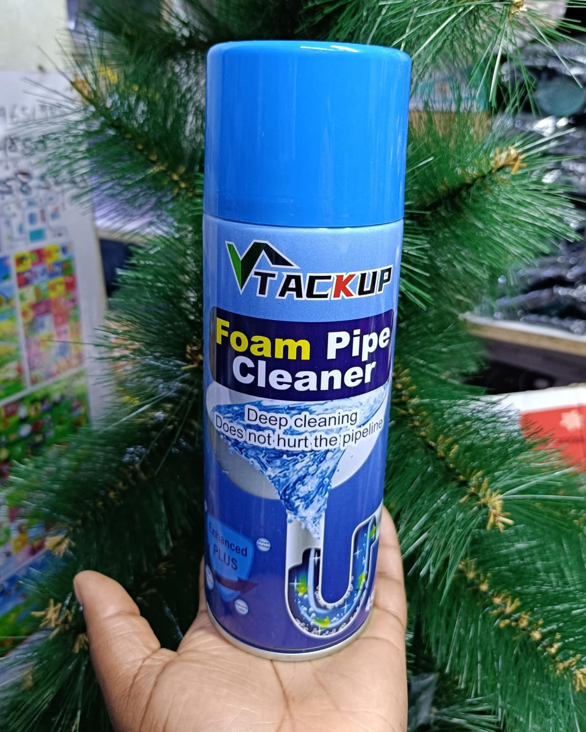 Foam pipe cleaner