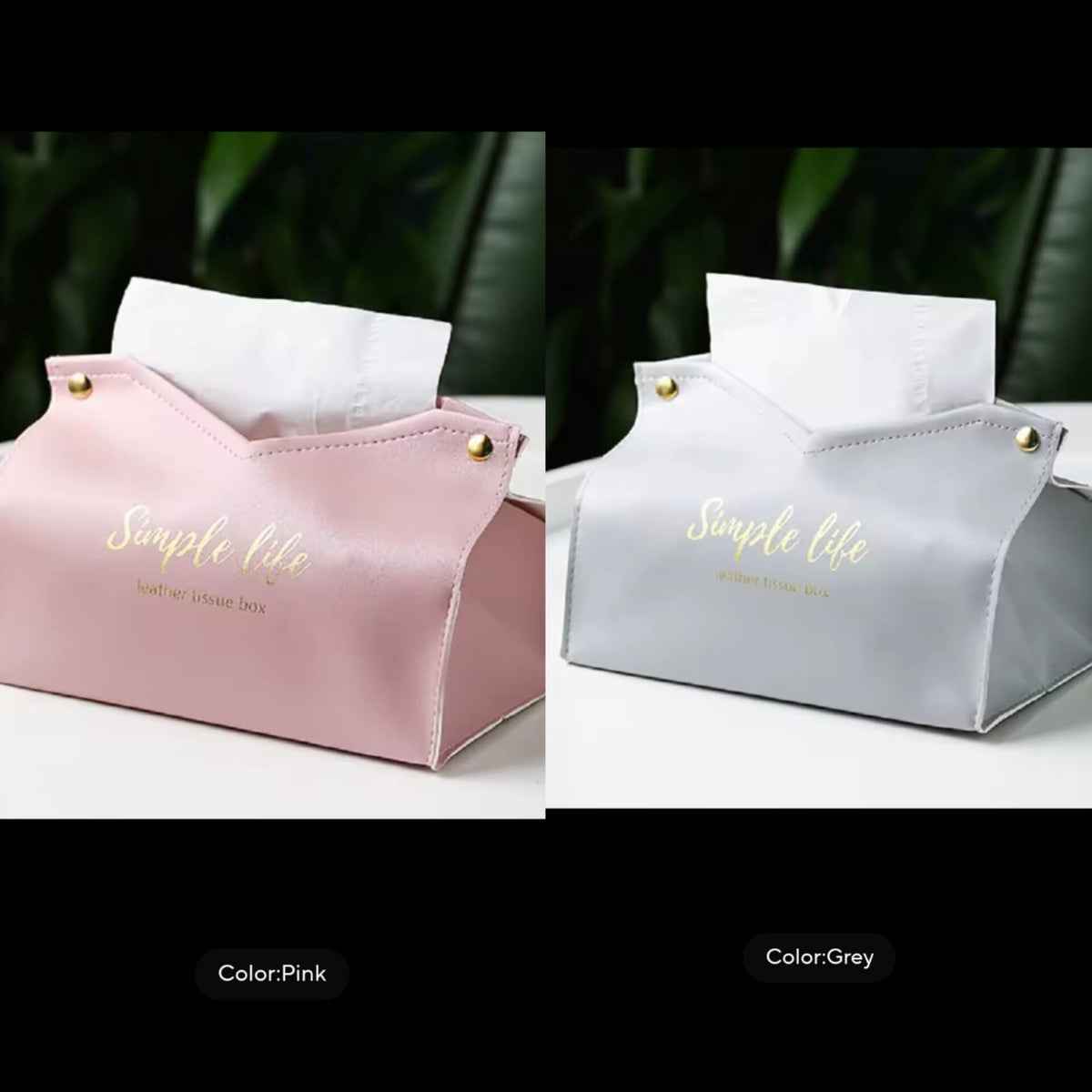 leather serviette holder