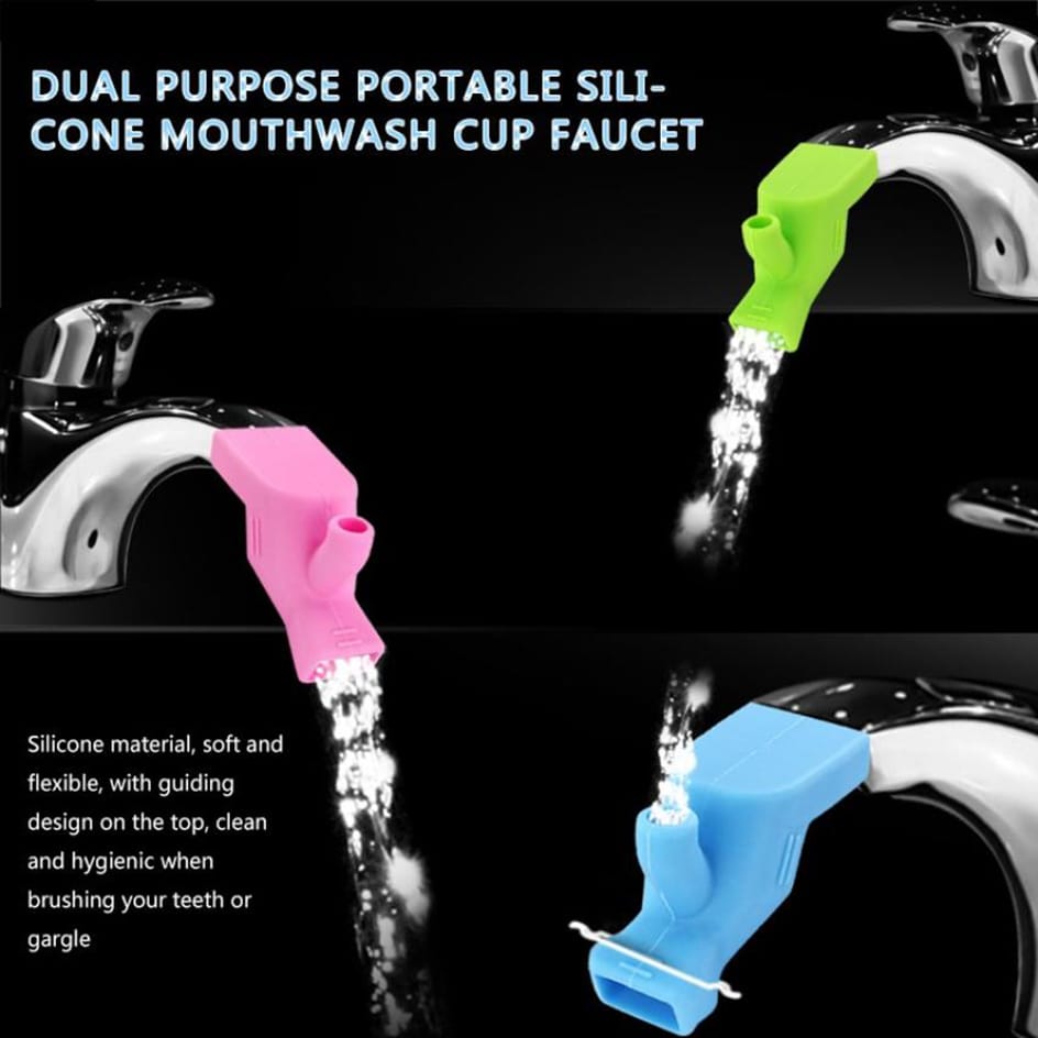 Silicon faucet tap extender