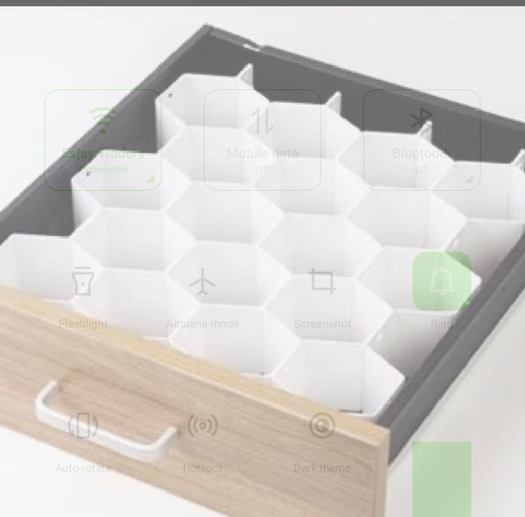 8piece honey comb drawer