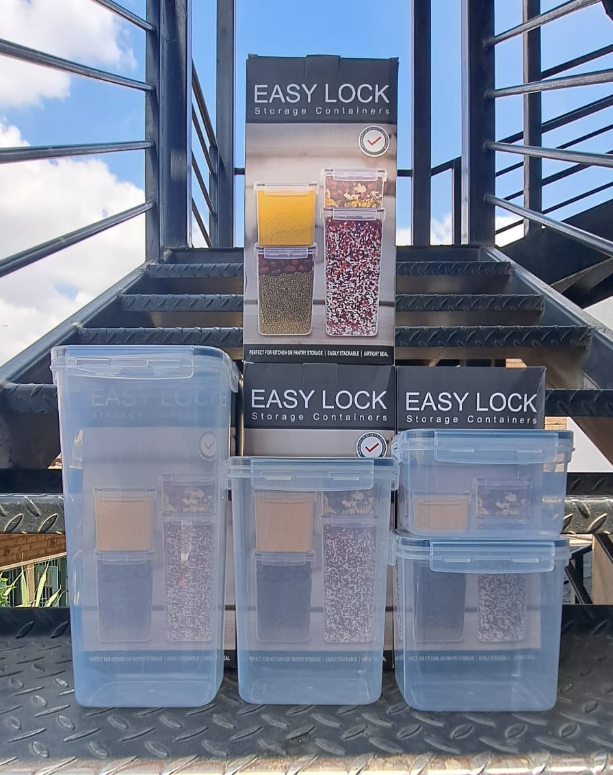 Easy Lock 4pc Storage Containers