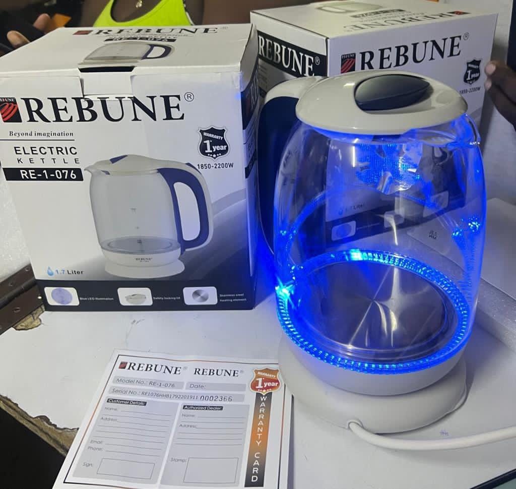 Rebune Glass Kettle