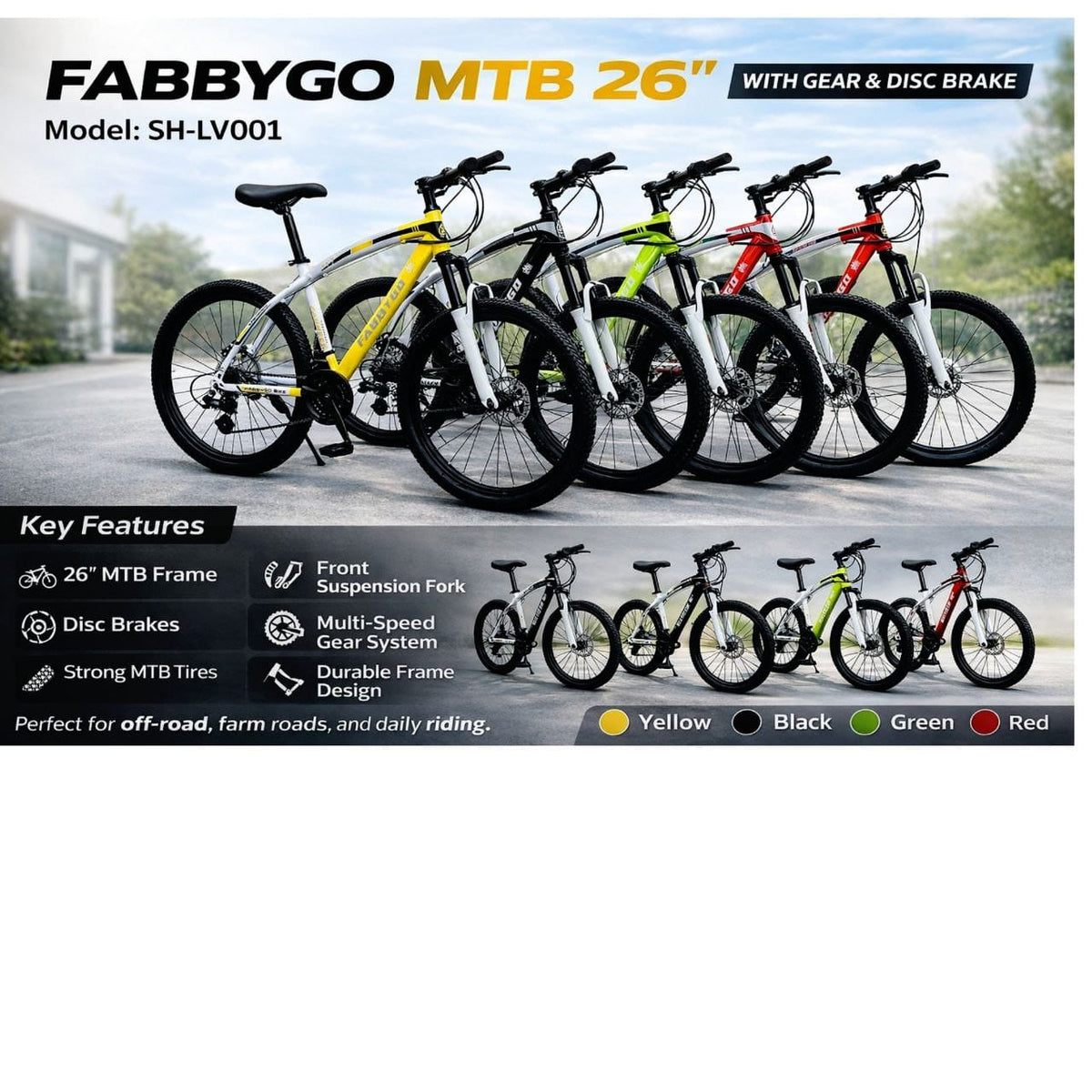 Bicycle size 26