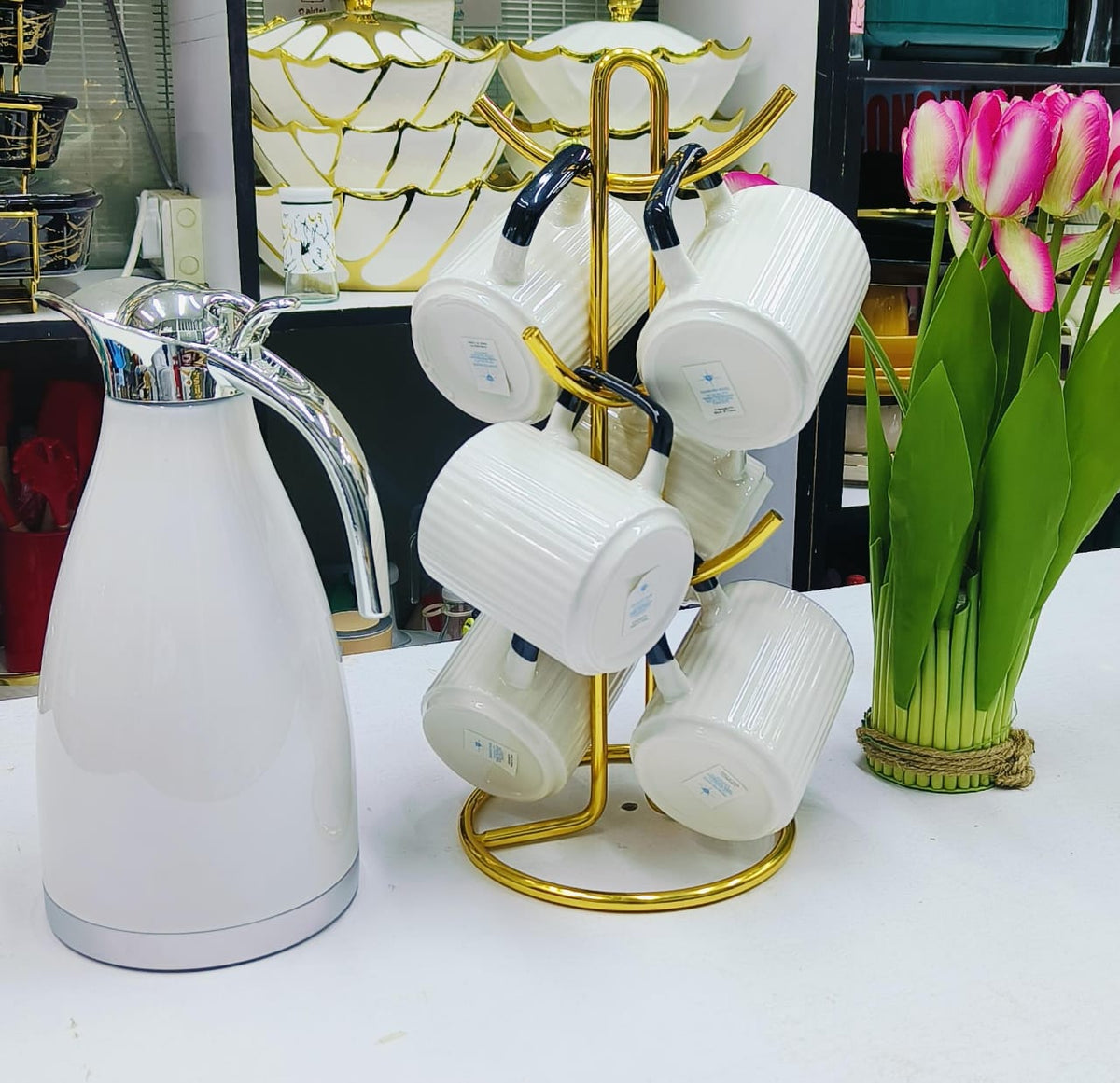 7 Piece new Tea set