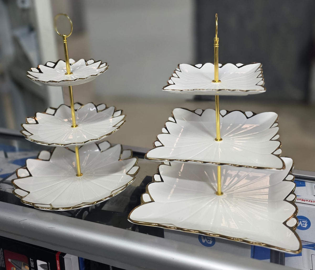 3 platter set