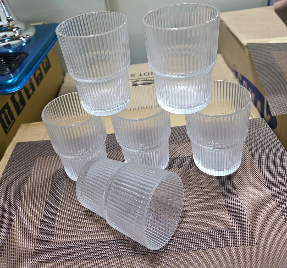 Ripped glasses 6pcs