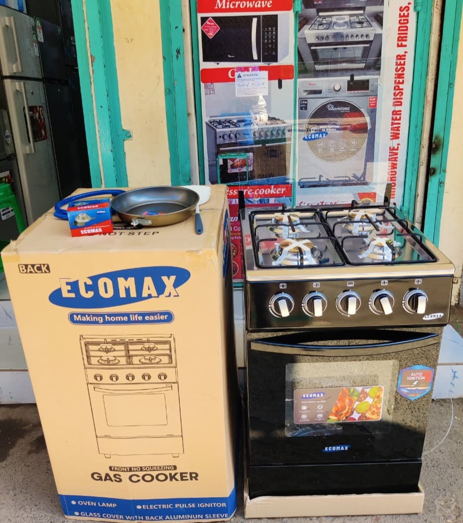 50*55 ecomax four gas with electric oven