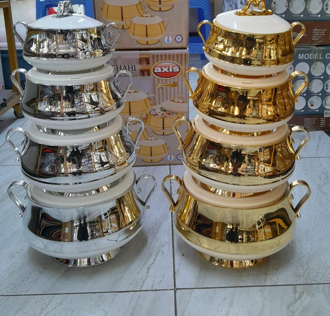 4pcs Shahi Insulated Hotpot Set
