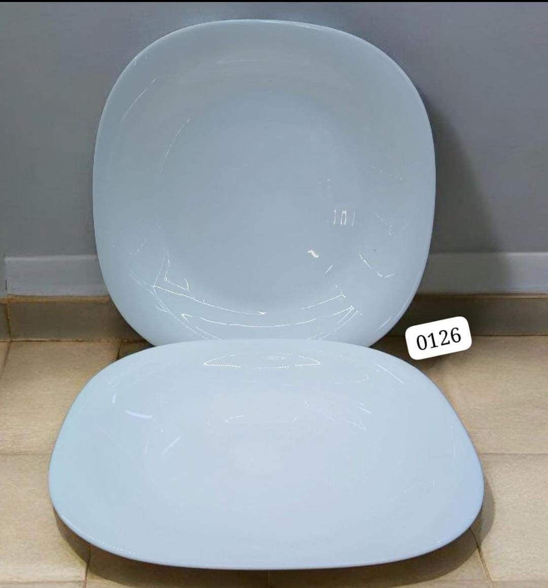 11inch square plate 6 pcs