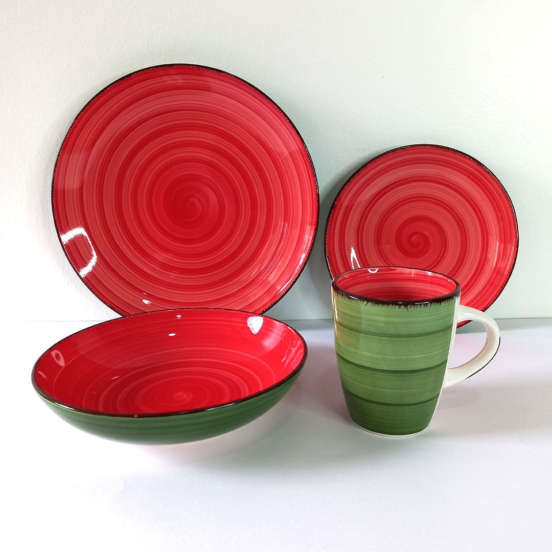 16 pcs dinner ceramic dinner set