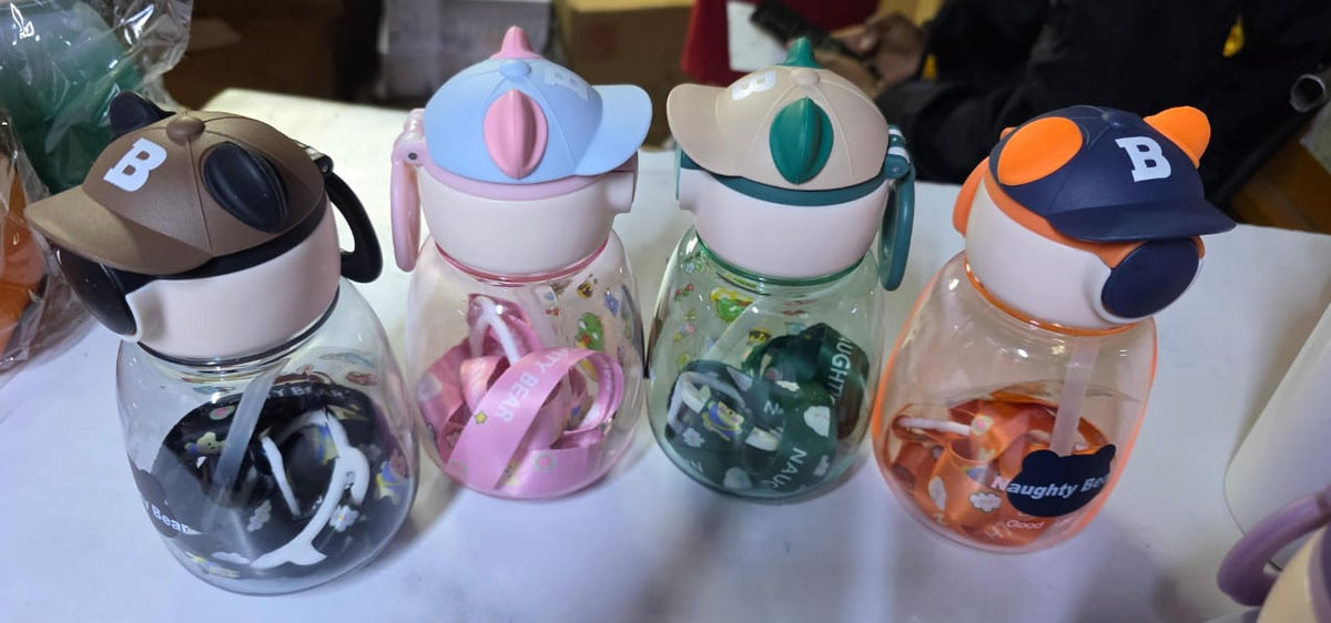 Teddy bear water bottle 400ml