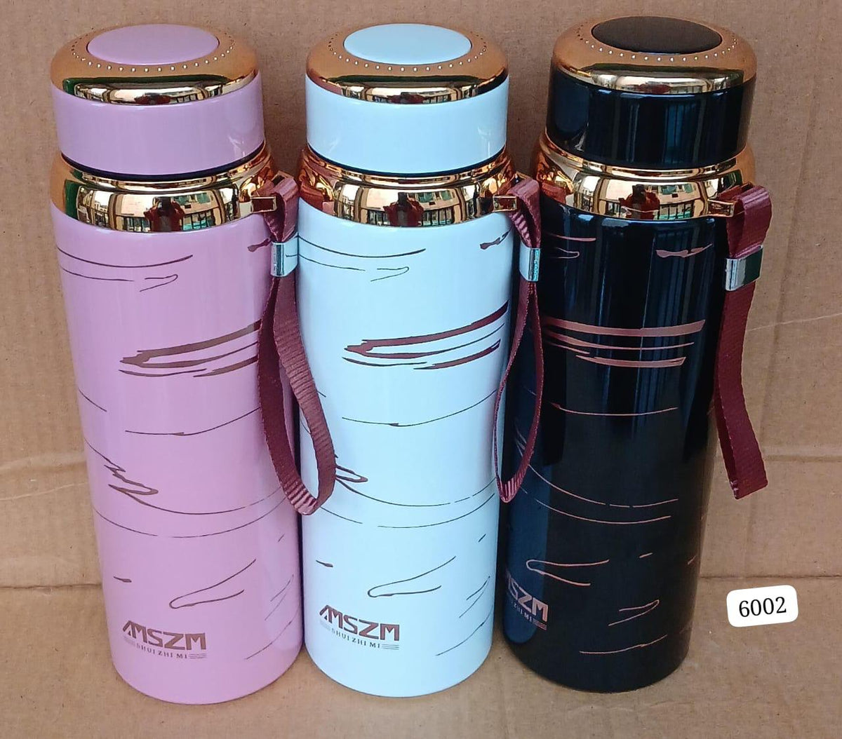 Marble vacuum bottle