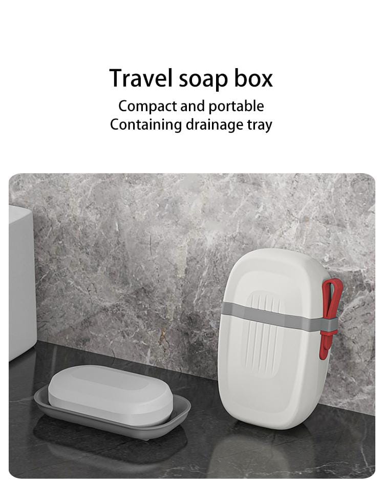Plastic Soap Dish Travel Box