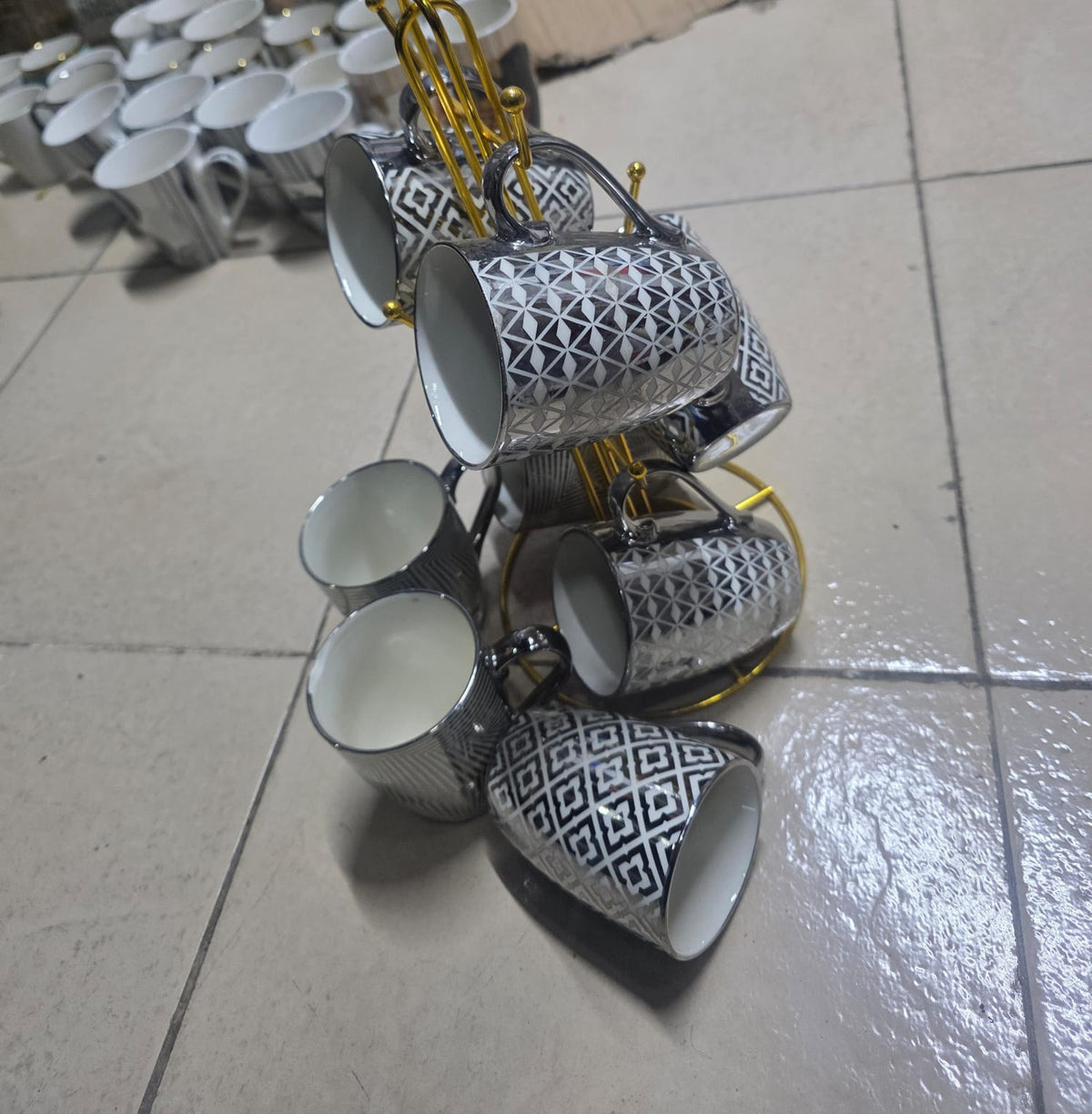 6 pcs mugs