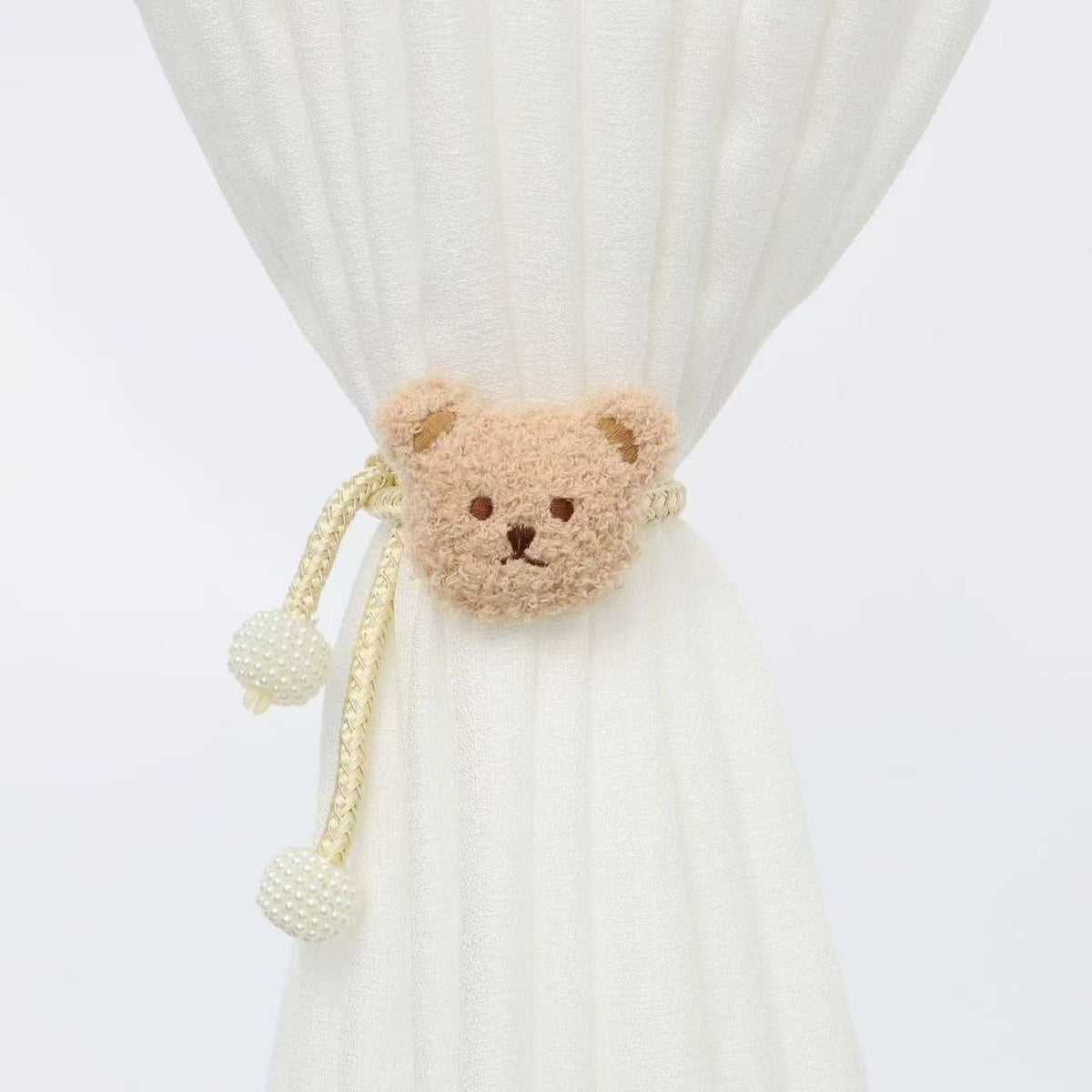 2pc Cartoon Bear Curtain Buckles