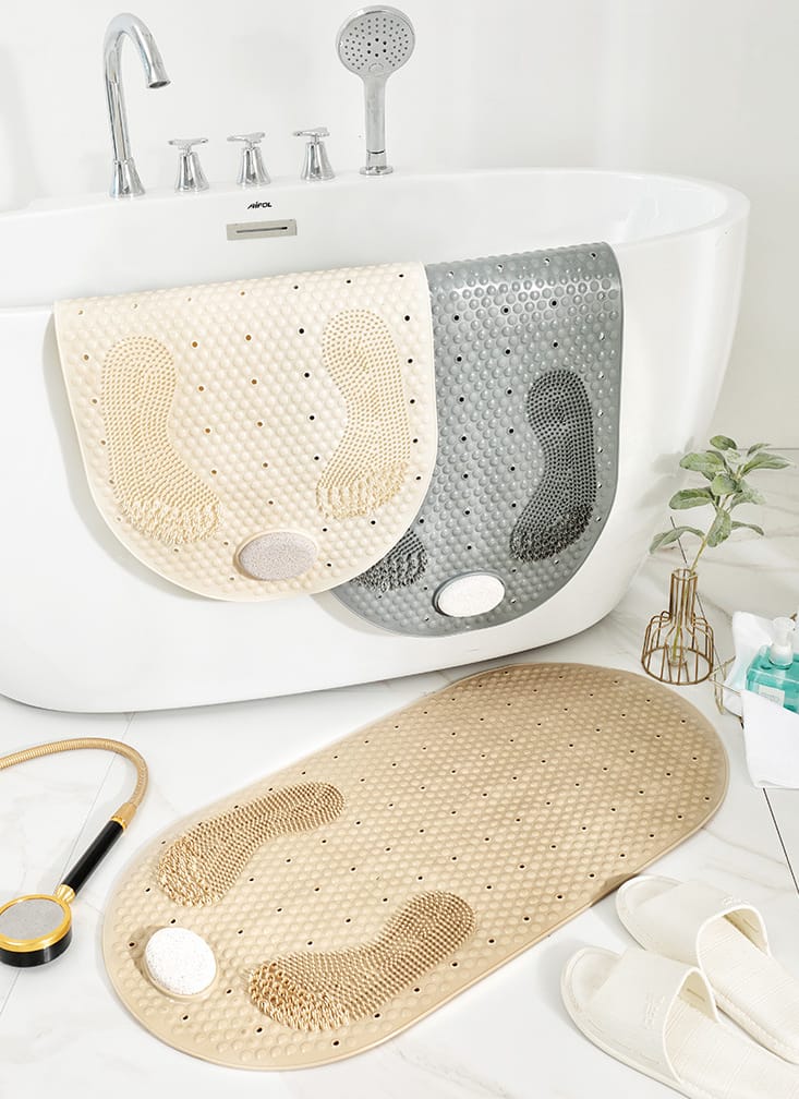 Toilet bathroom non-slip mat