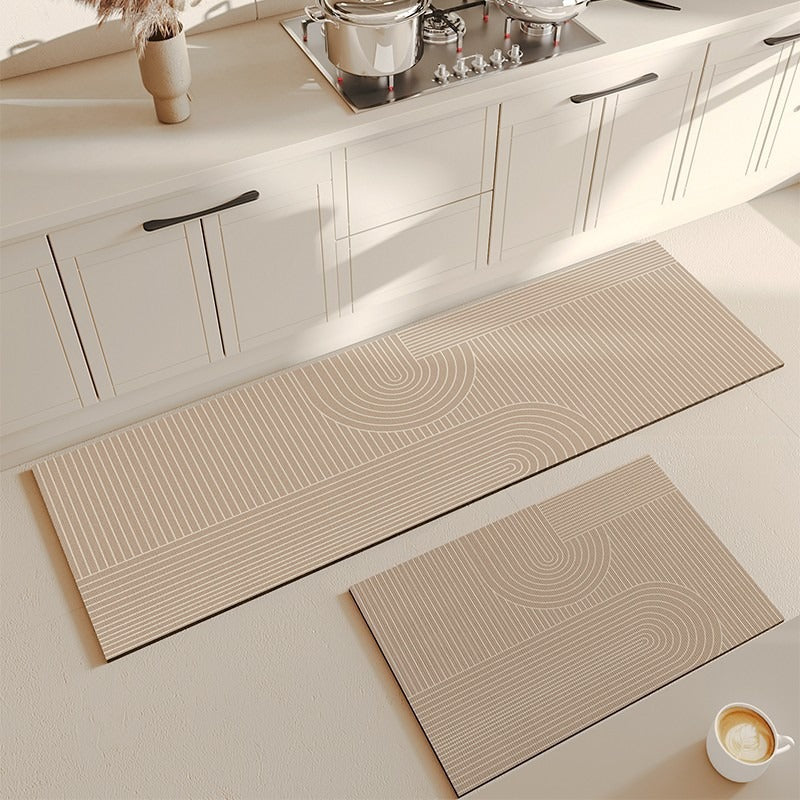 Pvc Leather Kitchen Anti-slip mats