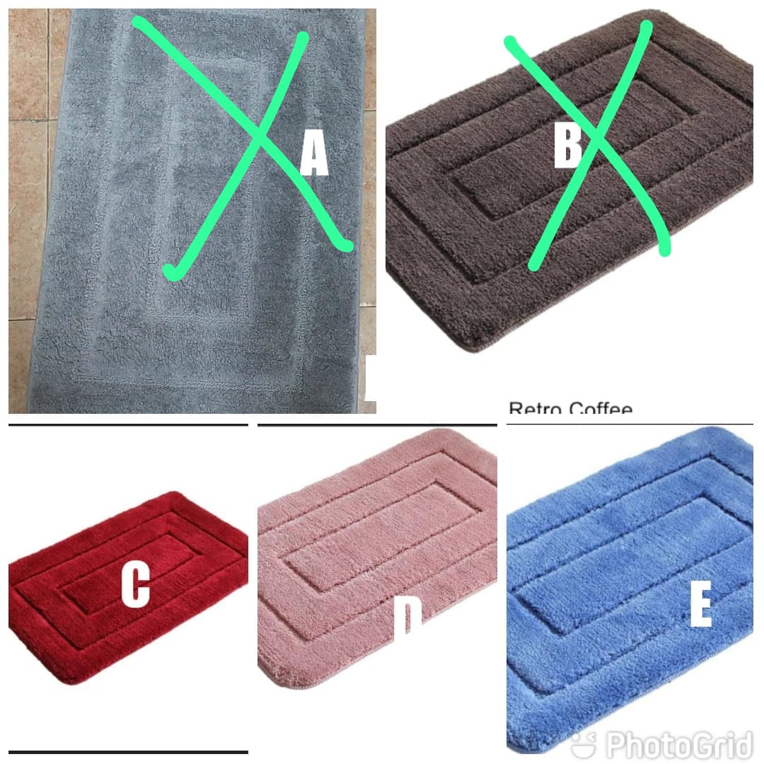 Toilet non slip mat