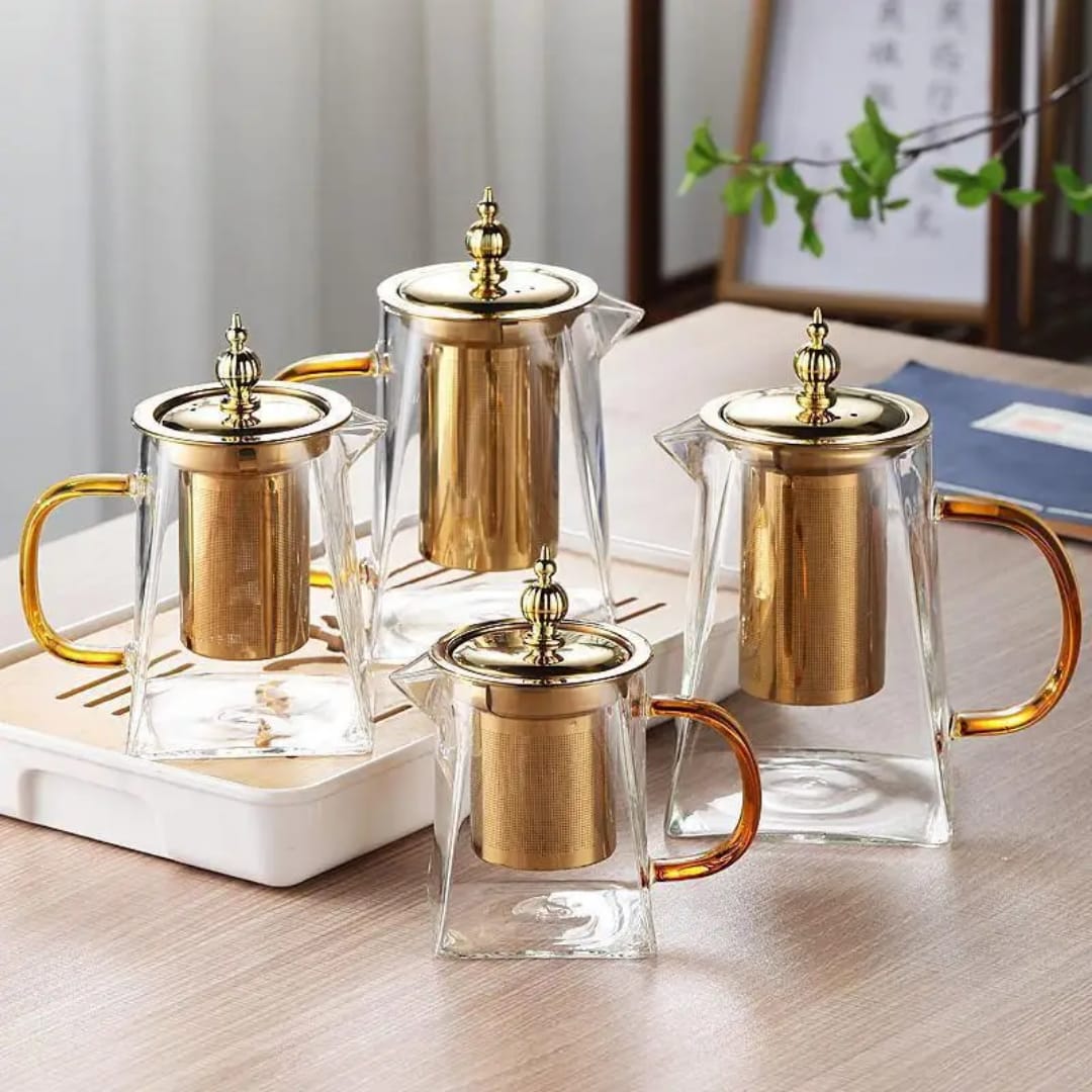 Heat Resistant Glass Teapot
