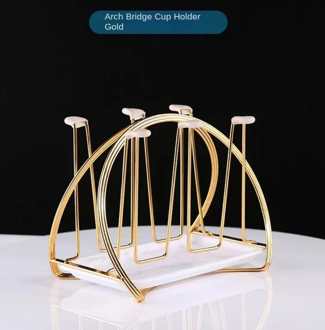 Glass Water Cup Rack