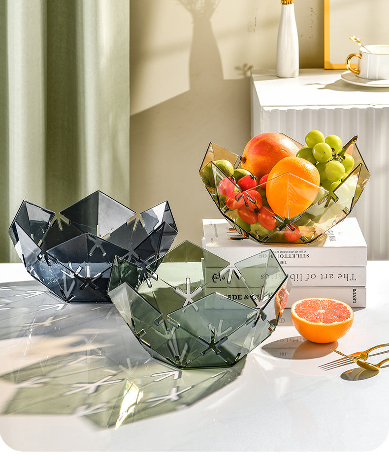 Stylish Design Clearly Visible Multi-functional Fruit Plate Fruit
