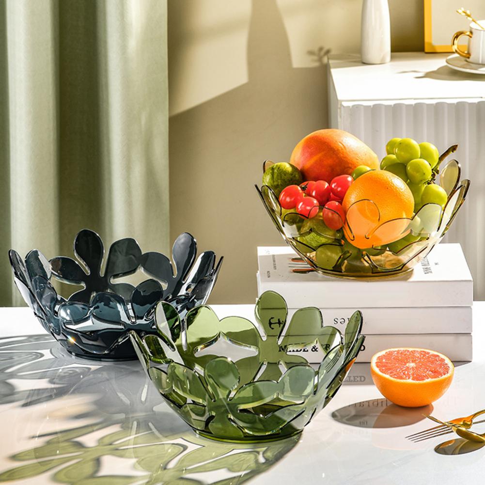Stylish Design Clearly Visible Multi-functional Fruit Plate Fruit Plate