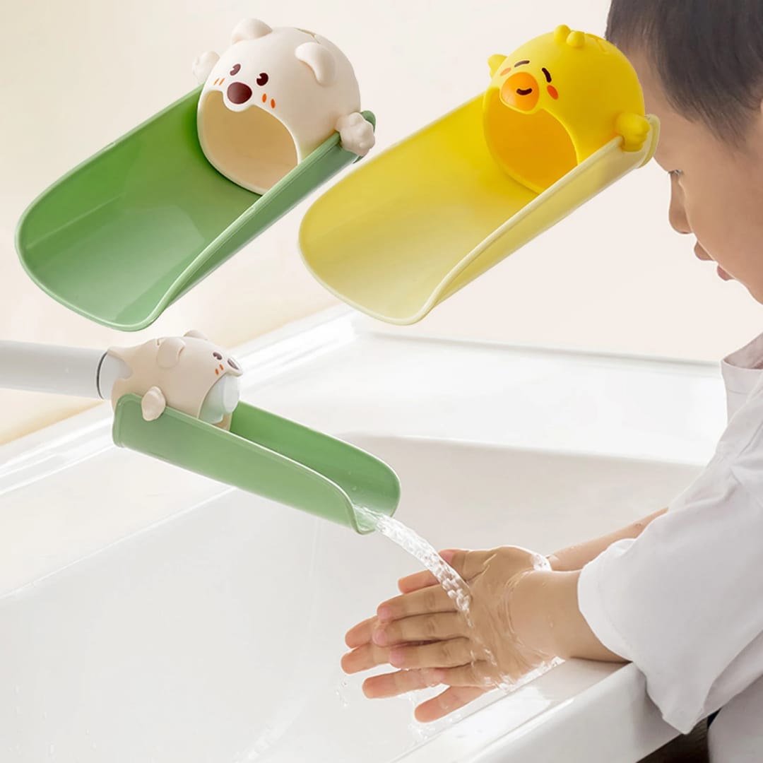 Cartoon Animals Shaped Faucet Extender For Kids Hand Washing