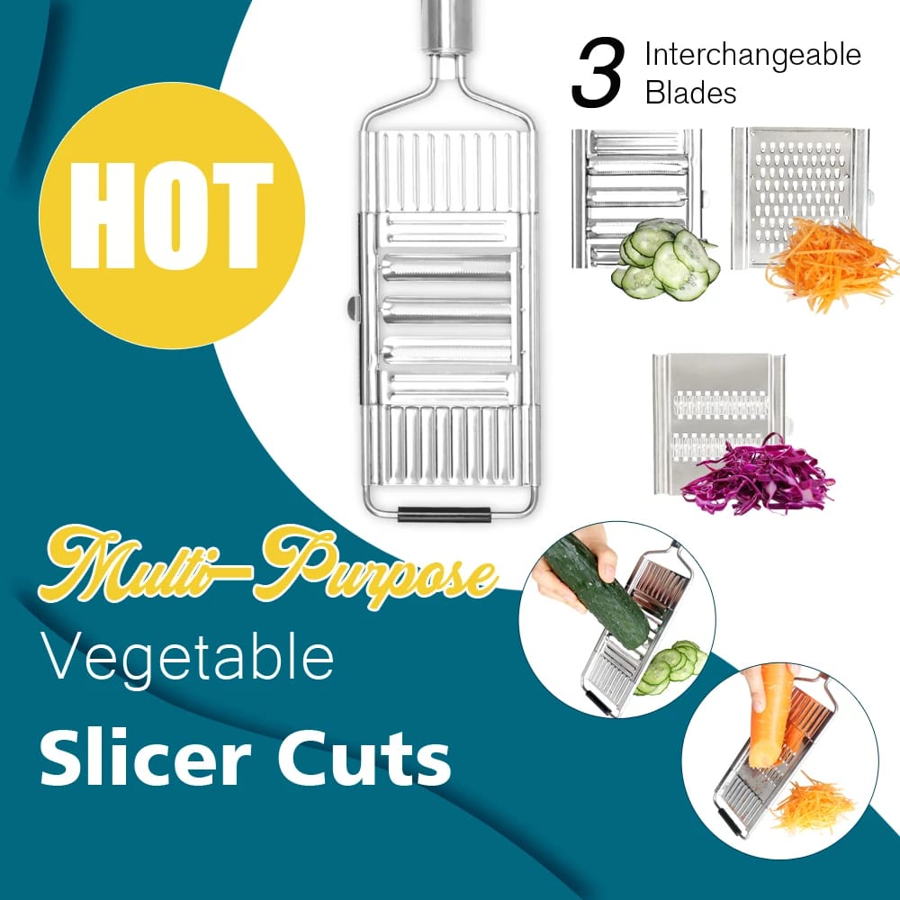 3 in 1 Vegetable Slicer Multi-Purpose Grater Cutter