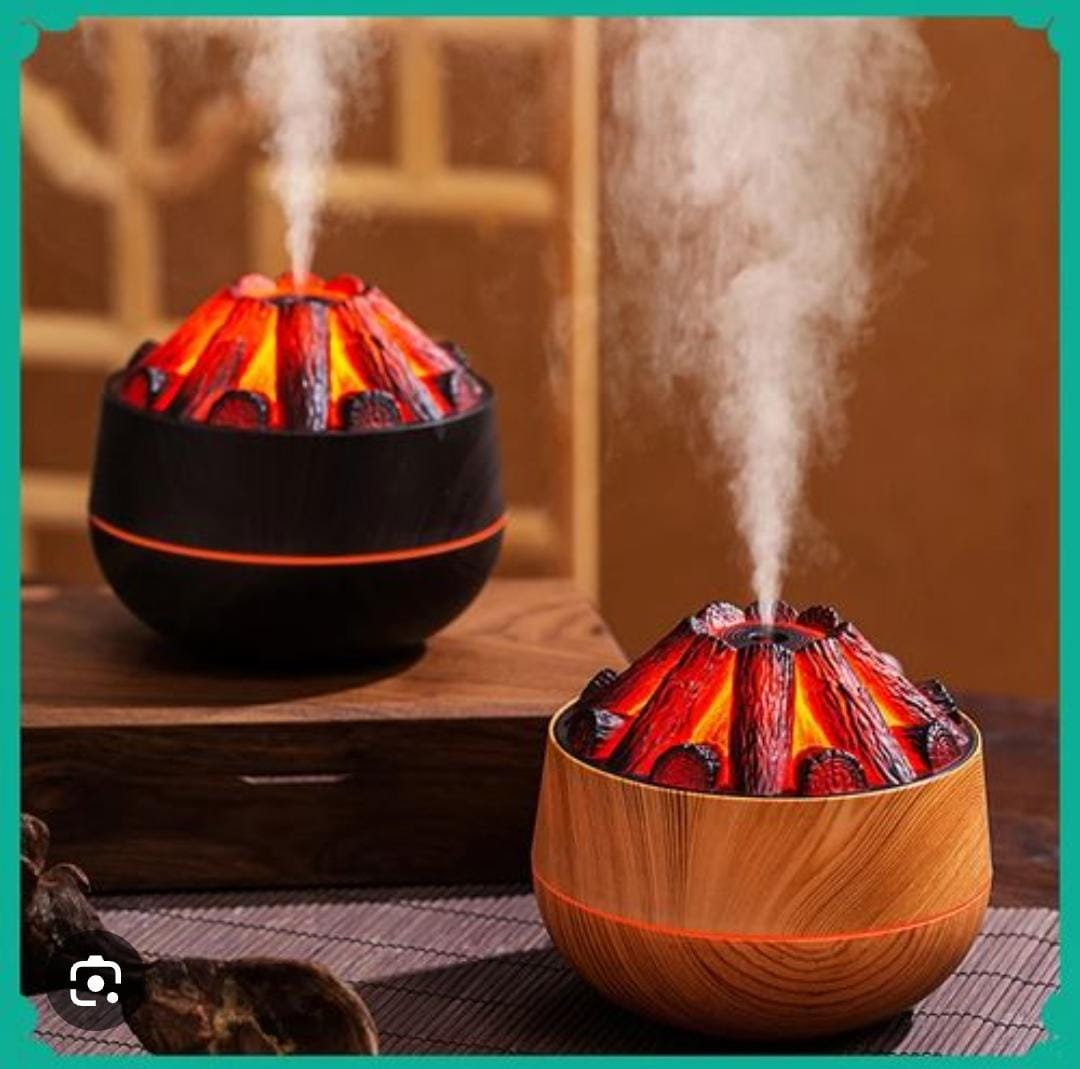Charcoal fire humidifier