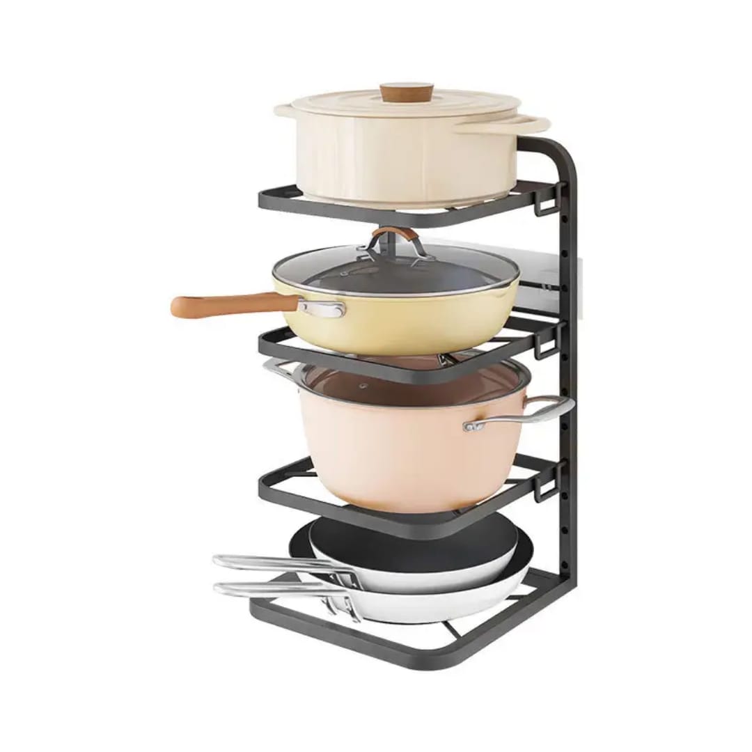 4 layer pot rack