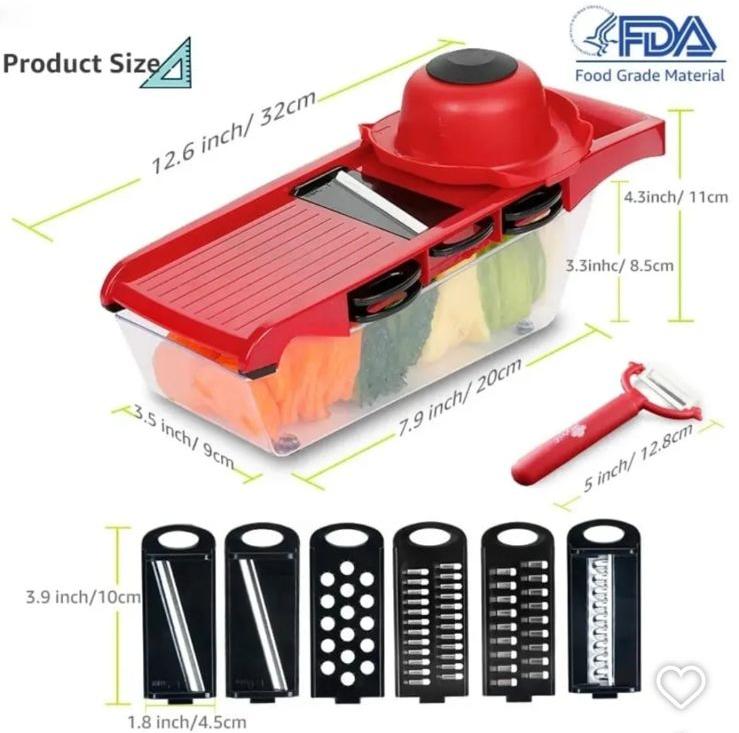 8 in 1 vegetable cutter