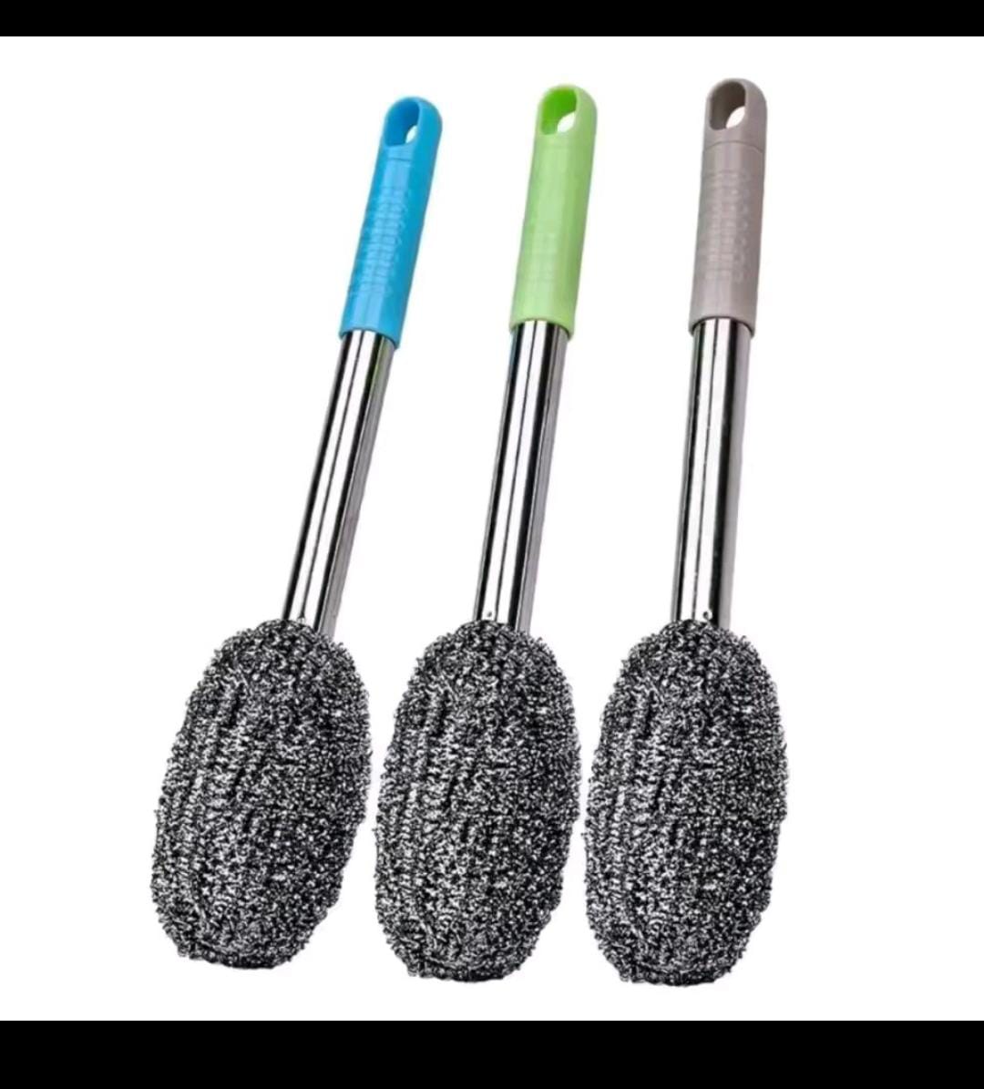 Portable Steel Wool Cleaning Brush