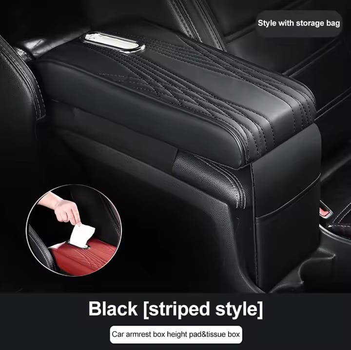 Quality leather car armrest