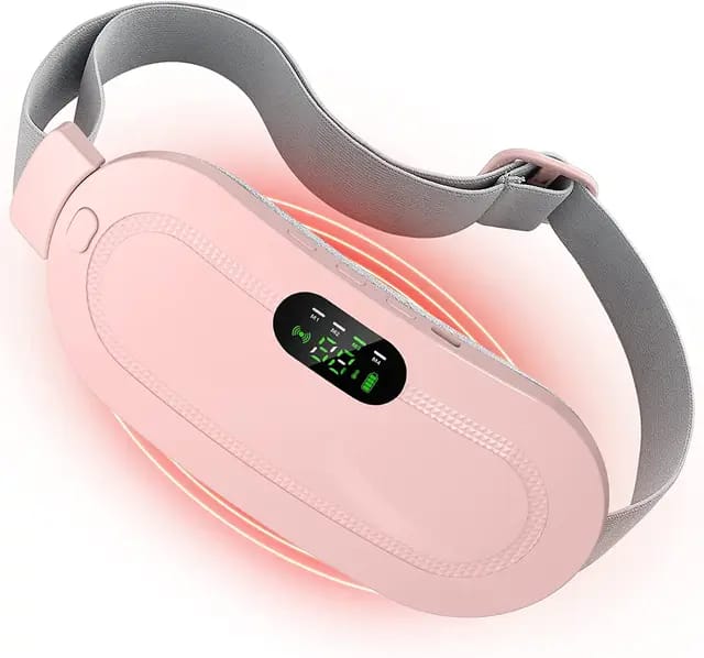 Cramp care thermal pad waist heating and massage belt