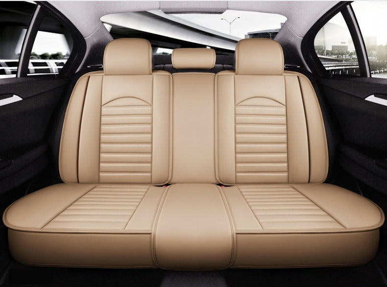 5 Pcs PVC Leather Car Seat Covers