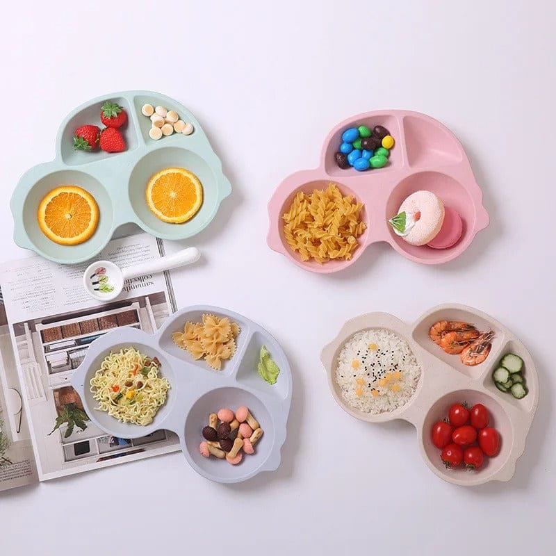 Plate Compartment Car shaped