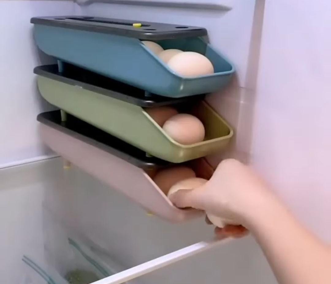 7 eggs Narrow stack egg holder