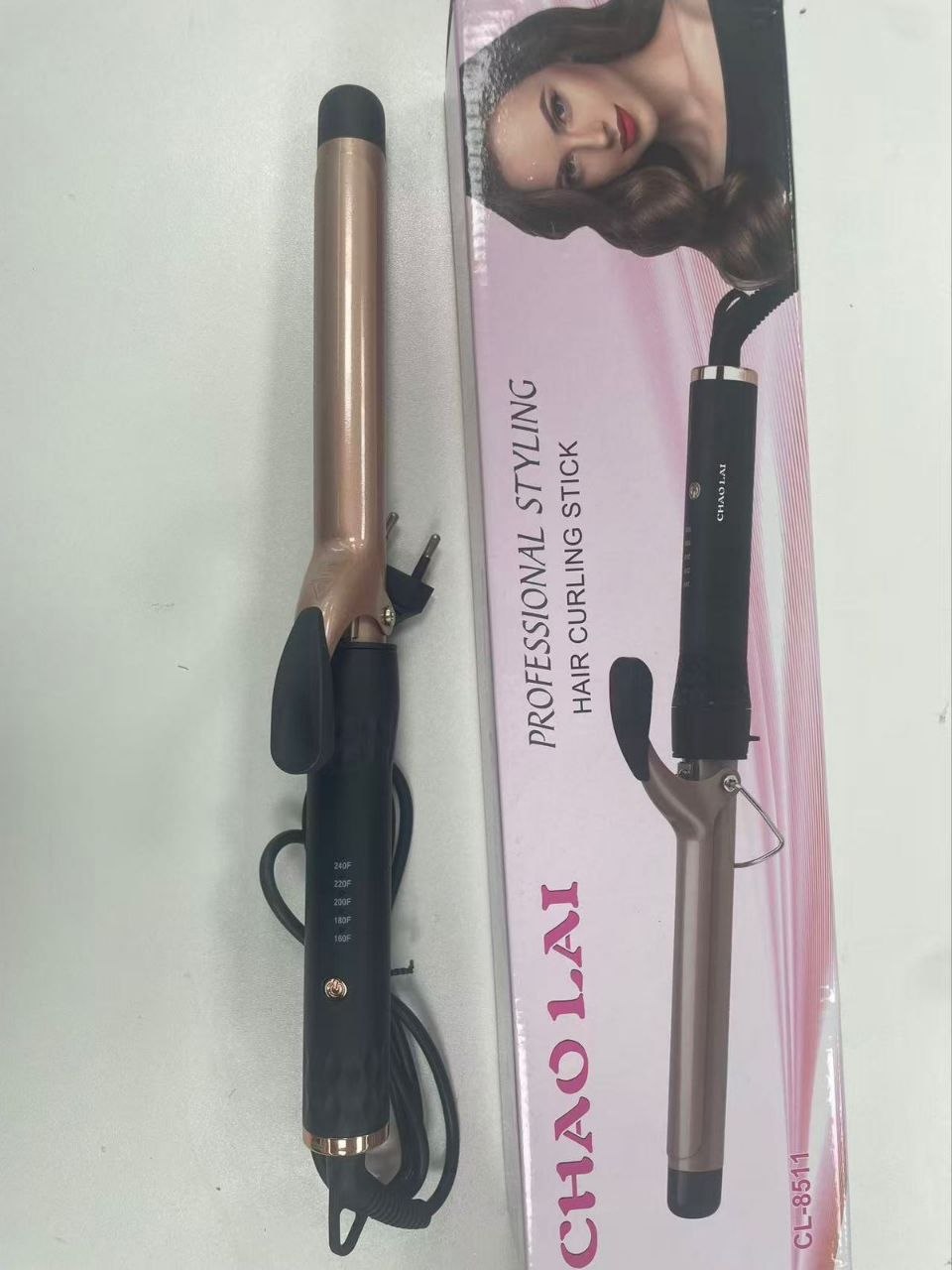 Cronier proffesional tongs curling stick