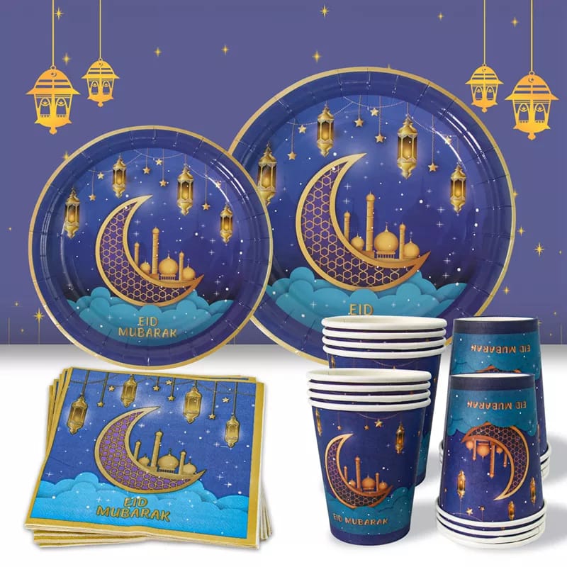 Eid party disposable Tableware*