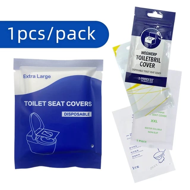 Disposable toilet seat cover